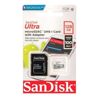 Imagem de Cartao de memoria sandisk ultra 128gb