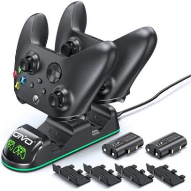 Imagem de Carregador Oivo Duplo Xbox Series / One X S + 2 Baterias, Preto