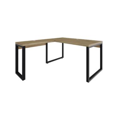 Imagem de Mesa Em L Diretor 150x160x75cm Yon Vermont Vermont
