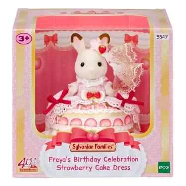 Imagem de Sylvanian Families Aniversario da Freya Vestido Bolo EPOCH MAGIA