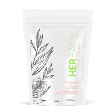 Imagem de Sabonete Íntimo Vegano Herbace | Melaleuca, Hortelã & Barbatimão | Sem Parabenos (200 ml – Refil)