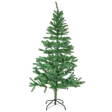 Imagem de Arvore De Natal 1,80 Metros Grande Verde 400 Galhos Tradicional - Diversos Tamanhos E Cores Fácil Montagem Pé De Ferro (VERDE, 1,80 METROS)