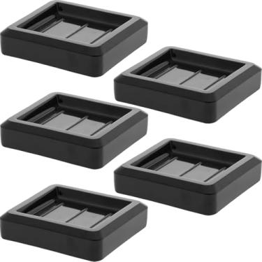 Imagem de Kit 5 Saboneteiras de Pia Banheiro Porta Sabonetes Barra Lavabo Organizado Leve Pequena Compacta Clean