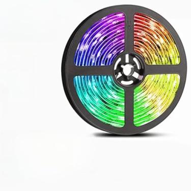 Imagem de Rolo Fita LED RGB para Decoração Com fonte e controle Tensão de operação(Sem Fonte-Kit 3)