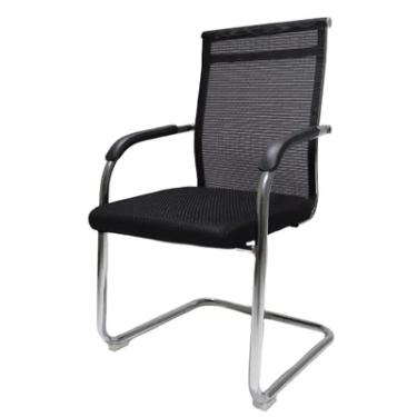 Imagem de Cadeira De Escritório Home Office Diretor Londres Mesh Fixa Preta