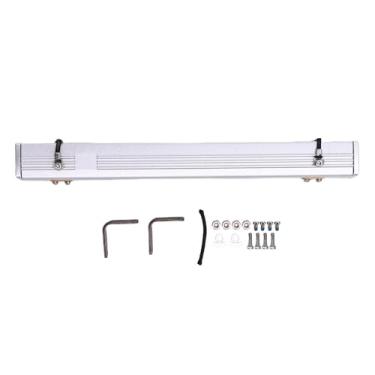 Imagem de SPYMINNPOO 1/18 RC Car Tenda de Alumínio de Carro RC Acessório, Somulação Canopy Sunshade para Decoração de Carro Modelo RAWLER (prata)