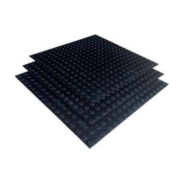 Imagem de 1 m2 Piso Tapete Moeda Emborrachado Antiderrapante Placas 50x50cm Acad