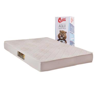 Imagem de Colchão King Espuma a Vácuo de D33 Gel Comfort Double Face Bed in Box (193x203x17) - Castor