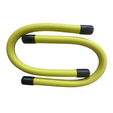 Imagem de Dynwave 2x Pesos de pulso e pernas para homens e mulheres Pesos de braço vestíveis Peso de tornozelo para fitness Aeróbica Natação Pilates, Amarelo