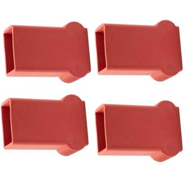 Imagem de Fenteer 4 peças de protetores para pés de escada, protetores antiderrapantes para academia, construção e escritórios