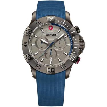 Imagem de Relógio Suíço Wenger Seaforce Chrono Azul 01.0643.126-Masculino