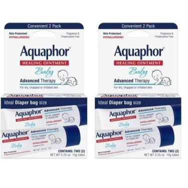 Imagem de Pomada curativa Aquaphor Baby Advanced Therapy, 0,35 onças, pacote com