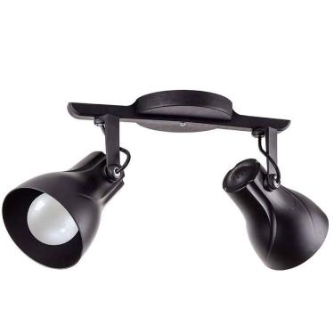 Imagem de Spot Sobrepor Trilho Direcionável Octa Plus Preto 02