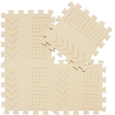 Imagem de Baby Play Mat qqpp EVA 18 Tiles for Tummy Time e Crawling Beige