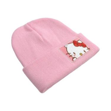 Imagem de Gorros De Tricô Quentes Para Meninas, Bordados Com Melody, Cinnamoroll