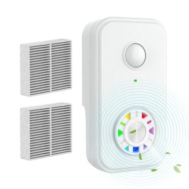Imagem de Rrlihjgu Purificador De Ar Com Iões Negativos - Purificador Silencioso | Eliminador De Odores Ionizador Silencioso Para Cozinha Garagem Quarto Carro Animais