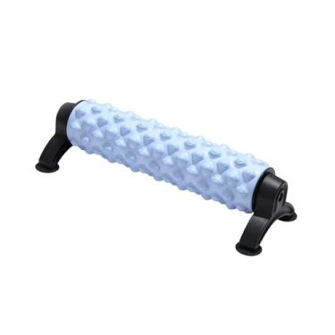 Imagem de UGPLM Rolo de espuma para massagem muscular profunda, ferramenta de massagem corporal completa, rolo de fitness para pernas, treinamento de equilíbrio, Azul