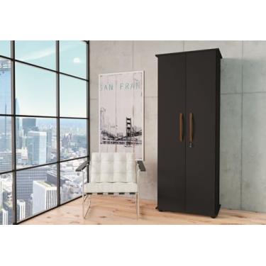 Imagem de Armário Multiuso 1,90 com Chave Espaçoso Para Escritório CB
