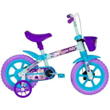 Imagem de Bicicleta Infantil Track Bikes Arco Iris Aro 12 Freio Tambor, Menta, A