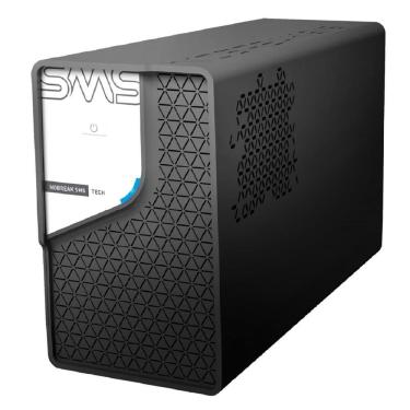 Imagem de Nobreak SMS Tech 1400VA Bivolt/220V Senoidal 8 Tomadas Preto