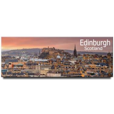 Imagem de Edinbourgh Panoramic Fridge Magnet Scotland Travel Souvenir