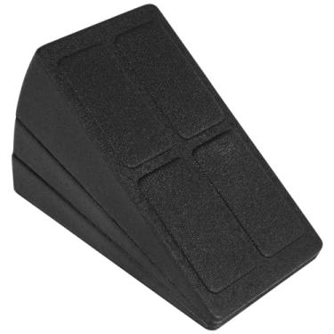 Imagem de ZLHETWT 3 blocos inclinados para agachamento, 200 kg, resistente, 8,5° - 17°, placa inclinada ajustável e esticador de panturrilha, bloco de espuma antiderrapante para alongamento, extensor de perna