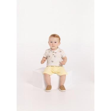 Imagem de Conjunto Menino Camisa e Bermuda Croche Alakazoo Ref. A0053-Masculino