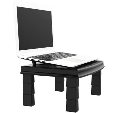 Imagem de Suporte Para Monitor e Notebook Com 3 Níveis De Altura, Modelo Corretor De Postura e Com Porta Objetos Ergodesk Reliza 003045
