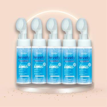 Imagem de Kit 05 Unidades Mousse de Limpeza Facial Skin Care Face Beautiful 150ml (ICE)