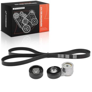 Imagem de A-Premium Kit de transmissão de correia serpentina do motor compatível com Chevrolet, GMC, AM General Models - Tahoe, Blazer, Yukon, Hummer, C1500, C2500, C3500, K1500, K2500, C1500 C2500 K1500 K2500