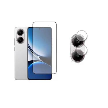 Imagem de Kit Para Poco X7 Pro Película 3d Vidro + Película Da Câmera Lente - Ge