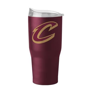 Imagem de FANMATS Copo de aço inoxidável NBA Cleveland Cavaliers 850.5 g – Acabamento em pó durável – Cabe na maioria dos porta-copos, copo NBA oficialmente licenciado – Mantém bebidas quentes e frias