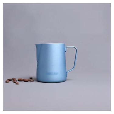 Imagem de Copo de leite de aço inoxidável, utensílios de café adequados para latte, cappuccino, cacau, muito adequado para uso doméstico, molho(a)