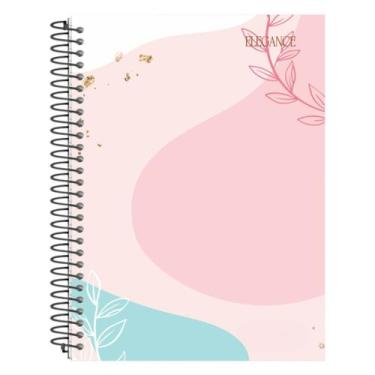 Imagem de Caderno De 15 Matérias Capa Dura Espiral 240 Folhas Elegance - PanAmer