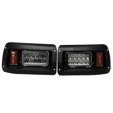 Imagem de Golf Carts Universe Faróis de LED para Club Car DS 1993+ Farol de LED de substituição 12v-48v
