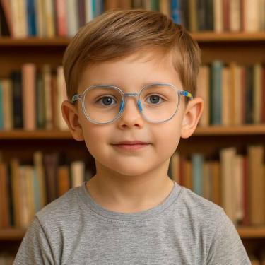 Imagem de Armação de óculos p/ grau criança-infantil flexível-diamanti d - ALÍKI