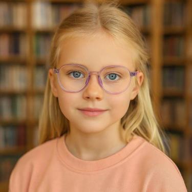 Imagem de Armação de óculos p/ grau criança-infantil flexível-diamanti d - ALÍKI