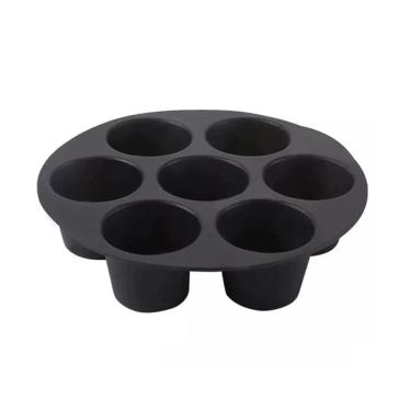 Imagem de Forma Para Cupcakes Muffins Ideal Para Air Fryer Em Silicone