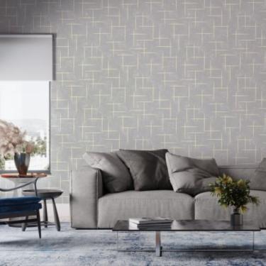 Imagem de Papel de Parede Bobinex Essencial Geométrico Bege 4316