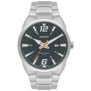 Imagem de Relógio Orient Masculino Ref:Mbss1461 E2sx Casual Prateado