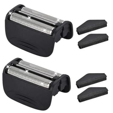 Imagem de Cabeça de substituição de barbeador compatível com os modelos Remington Foil Shaver PF7400, PF7500 e PF7600 (preto (2 peças))