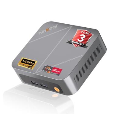 Imagem de Ninkear M7 Mini PC Ryzen 5 7430U, 16GB DDR4 + SSD NVMe 512GB, Radeon Vega 7 Graphics 7 núcleos 2000MHz, 4K/8K Multi-Display, Wi-Fi 6/BT5.2 Compacto, Computador de mesa silencioso para escritório, casa
