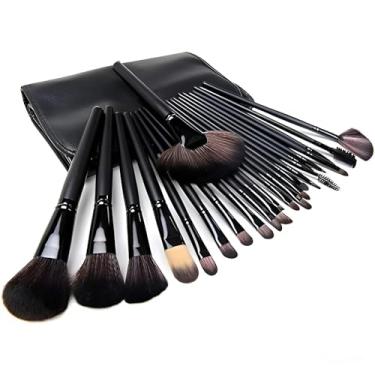 Imagem de Kit de Pincel de Maquiagem LM com 24 Peças e Estojo Preto