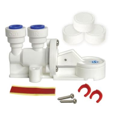 Imagem de Válvula de parada de vazamento de 1/10.2 cm, 3/20.3 cm, ou válvula de bloqueio automático de água, detector de vazamento, proteção contra vazamento para osmose reversa para filtros de água de fluxo