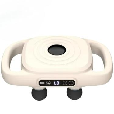 Imagem de Massageador Elétrico Portátil Relaxante Corporal 6 Cabeças Alivio (Cáqui)