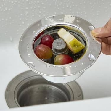 Imagem de 1 pacote com tampa de filtro de pia, filtro de ralo de pia de cozinha