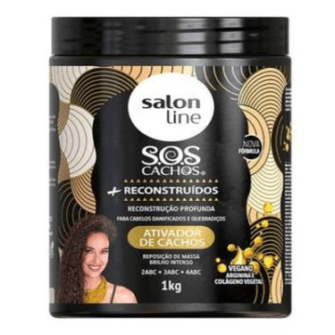 Imagem de ATIVADOR CACHOS SALON LINE ARGININA RECONSTRUCAO 1KG