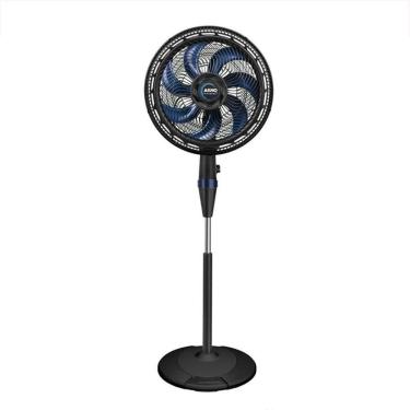 Imagem de Ventilador De Coluna Arno X-treme 7,40 Cm 7 Pás 150W Preto Com Azul VE7C 110V