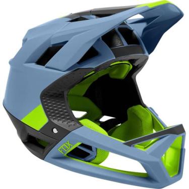 Imagem de Capacete Fox Proframe Dust, 3, Azul, Verde, 2G 61-64