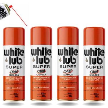 Imagem de Kit 4 Desengripante Orbi 300ml: Solução Poderosa p Seu Carro - Não inf